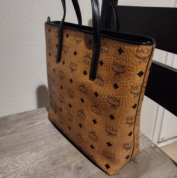 ***SOLD***Authentic MCM Crossbody Tote - Picture 4 of 12